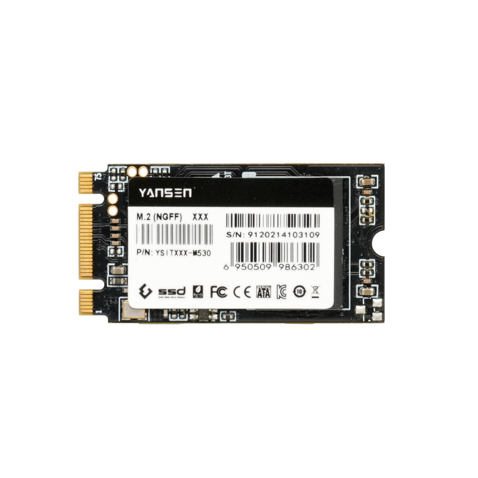 YSITXXX-M530 m.2 SATA 2242工控級固態硬盤